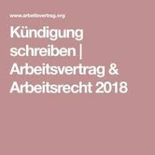 Kundigung Schreiben Arbeitsvertrag Arbeitsrecht 2018 Kundigung Schreiben Kundigung Kundigung Arbeitsvertrag