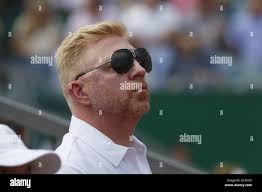 Boris Becker, Monte-Carlo Rolex Masters 2014 ATP Tennis-Turnier, Fürstentum  Monaco Stockfotografie