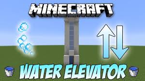 If you want a breathable elevator, you can either use 1 soul sand block with plenty of kelp in java edition or lots of. Minecraft Fastest Water Elevator Tutorial 1 13 Youtube
