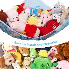 Bestseller add to favorites more colors cute big sushi plush. Baby Blue 70 Inch Jumbo Toy Hammock For Stuffed Animals G Helper 70 Inch Extra Large Mesh Toy Hammock Wall Hanging Stuffed Animals Hammock Mesh Net Organizer For Kids Storage Organization