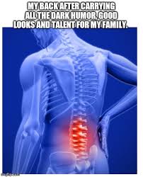 My Back Carrying The Talent Imgflip