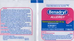 Benadryl Allergy Ultratab