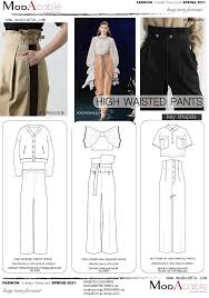 Spring 2021 Trend High Waisted Pants Fashion Trend Forecast Fashion Forecasting Fashion