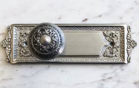 Buy escutcheon plates and get the best deals at the lowest prices on ebay! Emtek Door Knob And Escutcheon Plate Dead People S Stuff Architectural Antiques Design