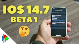 The update was announced during apple's annual worldwide developer. Apple Lanca Ios 14 7 Beta 1 Venha Logo Ios 15 Youtube