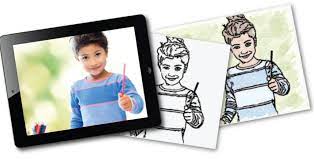 Lunapic is basically a free online photo editing web app that includes a feature that lets you make coloring books. Turn Your Photos Into Coloring Pages Budsies Custom Gifts Blog