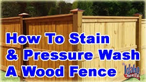Compare the best local cleaning pros with reviews from your neighbors. How To Powerwash Stain A Fence Tips Staining Or Painting A Fence Youtube
