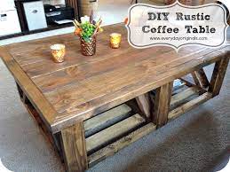 If you want to build a rustic coffee table from pallet, and improve you living room or furniture outdoor look, then these rusitc pallet coffee table ideas are just for you! Diy Rustic Coffee Table