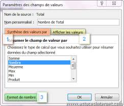 Creer Un Tableau Croise Dynamique Avec Excel 2010 Bureautique Articles Astuces Internet En 2020 Tableau Croise Dynamique Bureautique Microsoft Excel