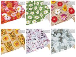 Wachstuch Stoffe Abwaschbar Tischdecken Meterware Und Rollen Blumenmuster Oilcloth Flowers Fotoprint Tischdecke Blumenmuster Wachstuch