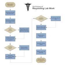 professional flowchart medical process flowchart referral