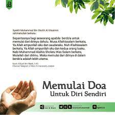 Doa untuk diri kita sendiri adalah suatu doa yang dipanjatkan kepada allah untuk memohon dan meminta ridha allah untuk diri kita sendiri. Qowwamussunnah Pa Twitter Memulai Doa Untuk Diri Sendiri Memulai Doa Untuk Diri Sendiri Join Https T Co Ks2v4pzdae