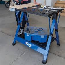 Mobile Project Center Work Supports Workspace Solutions Kreg Tool Company Mobile Project Work Space Built In Storage