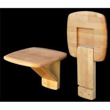 Siege Mural Pliant S40 Carre Chene Et Bouleau Hetre Klappsitz Mobel Zum Selbermachen Faltbare Wande