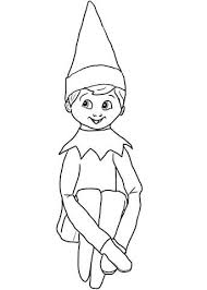 Christmas Elf On Shelf Coloring Page From Elf On The Shelf Category Select F Christmas Coloring Sheets Santa Coloring Pages Printable Christmas Coloring Pages