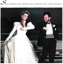 Billy Joel Celebrity Bride Wedding Dresses Princess Ballgown Celebrity Wedding Photos