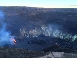Volcanic smog smog that forms when gases and particles are released from an erupting volcano and mix with sunlight, oxygen and moisture. Kilauea So2 Emission Rates Drop West Hawaii Today