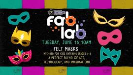Fab Lab: Felt Masks