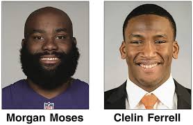Moses, Ferrell in NFL spotlight