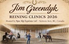 Jim Greendyk International Reining Trainer Clinic