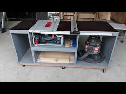 Bosch Gts 10j Extension Table Build Youtube Table Saw Extension Extension Table Bosch Table Saw