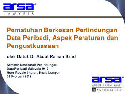 • suatu kehendak minimum yang dikeluarkan oleh pesuruhjaya; Pematuhan Berkesan Perlindungan Data Peribadi Aspek Peraturan Dan