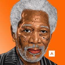 Morgan Freeman Vector Art Art Drawings