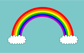 How to draw a rainbow. How To Draw A Cartoon Rainbow Filled With Bright Colors