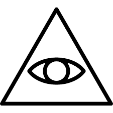 Eye Of God Symbol Of An Eye Inside A Triangle Or Pyramid Triangle Eye Eyes Free Icons