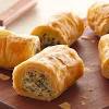 Stack 3 phyllo sheets with layer of egg wash between each sheet to ensure the filo sticks together—start by laying a single sheet of phyllo on a flat, non. 3