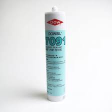 Adhesive Sealant Gray 310ml Silicone Adhesive Dow Corning 7091 Free Sample