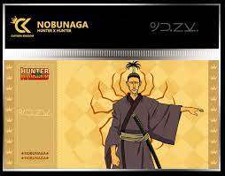 HUNTER X HUNTER - Nobunaga - Golden Ticket : ShopForGeek.com: Collector's  item Cartoon Kingdom Hunter x Hunter