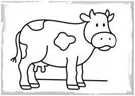 Resultado De Imagen Para Dibujos De Vacas Farm Animal Coloring Pages Art Drawings For Kids Animal Coloring Books
