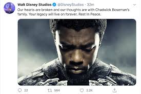 Disney Marvel Avengers Share Statements On Chadwick Boseman S Passing Inside The Magic In 2020 Marvel Xmen Chadwick Boseman Marvel Movies