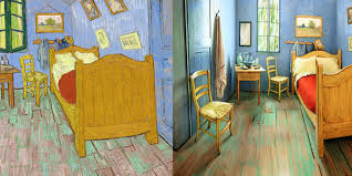 From musée d'orsay, vincent van gogh, la chambre de van gogh à arles (van gogh's bedroom in arles) (1889), oil on on canvas, 57 1/2 × 74 in Dormir Dans La Chambre De Van Gogh C Est Possible Le Point
