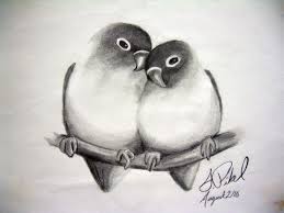 35 Dumbfounding Best Pencil Sketch Drawings To Practice Bird Sketch Love Birds Drawing Bird Drawings