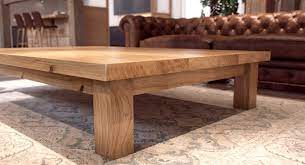 It fits in with almost any interior style with its timeless wooden look. Chunky Coffee Tables Made In The Uk Abacus Tables