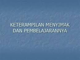 Memahami istilah penilaian dan tes 2. Ppt Keterampilan Menyimak Dan Pembelajarannya Powerpoint Presentation Id 4617268