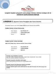 Politeknik tuanku sultanah bahiyah yang sebelum ini lebih dikenali sebagai politeknik kulim telah memulakan operasinya pada 1 mac 2002 di kampus sementara yang berpusat di politeknik seberang perai. Langkah Langkah Melapor Diri Ke Politeknik Tuanku Sultanah Bahiyah