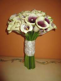 Picasso Callas By Purple Iris Flower Shop Wedding Flowers Purple Iris Iris Flowers