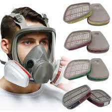 Разпродажба Маска за химическата промишленост, филтърна кутия за  пластмасови касети за респиратор, антиорганический газ за 6001cn 6200 7502  6800 < Сигурност и защита