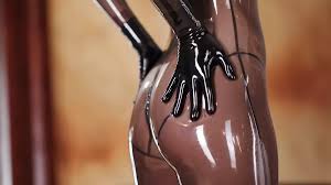 Skyrim skeleton man-fuck latex-transparent zipper catsuit girl