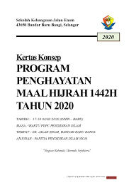 Awal muharram (also called maal hijrah) celebrates the beginning of the islamic new year. Doc Kertas Kerja Maal Hijrah 2020 Azwa Choh Academia Edu