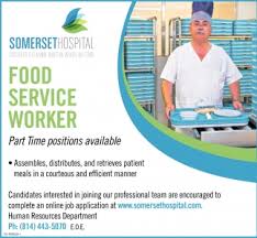 Need to bring all documents (etimad tokiya, civil i'd, work. Food Service Worker Somerset Hospital Somerset Pa