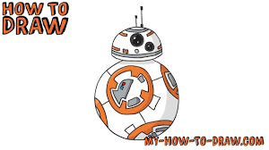 There is also a coloring section contains lots of coloring pages for kids. How To Draw Bb 8 Star Wars Easy Step By Step Drawing Tutorial Youtube