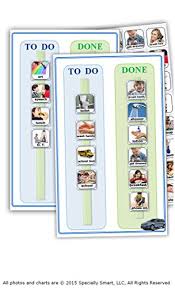 90 Photos Pictures 2 Visual Schedule Task Chart Board For