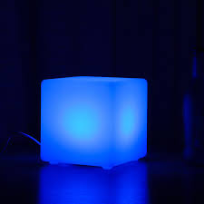 10x10cm Rechargeable Led Cube Chair Color Changing Led Club Lighting Stool Night Stand Sale Banggood Com