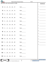Patterns Function Machine Worksheets Pattern Worksheet Pattern Worksheets Free