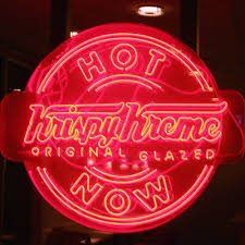 Krispy Kreme When The Hot Now Sign Is On My Favorite Things Krispy Kreme My Love