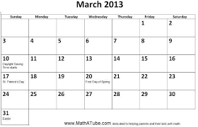 Image Result For March 2013 Calendar With Holidays March 2013 Calendar 2013 Calendar Calendar